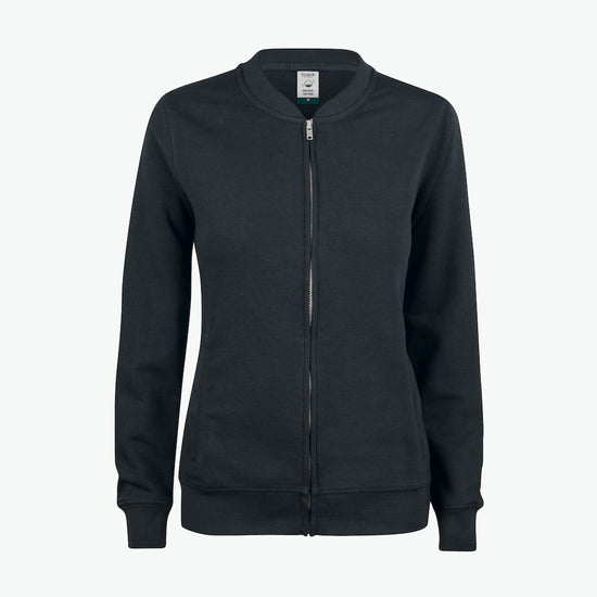 Clique Premium OC Cardigan Women - Zwart Vest Clique XS