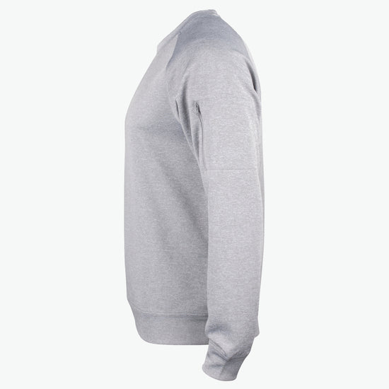 Clique Basic Active Roundneck - Grijsmelange Sweater Clique