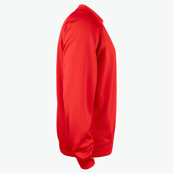 Clique Basic Active Roundneck - Rood Sweater Clique