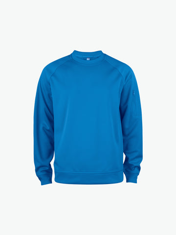 Clique Basic Active Roundneck - Kobalt Sweater Clique XS