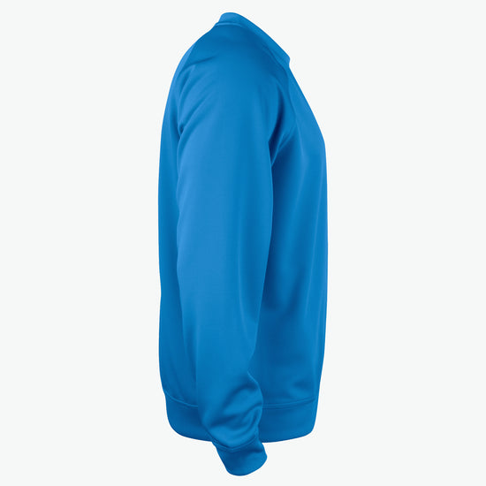 Clique Basic Active Roundneck - Kobalt Sweater Clique