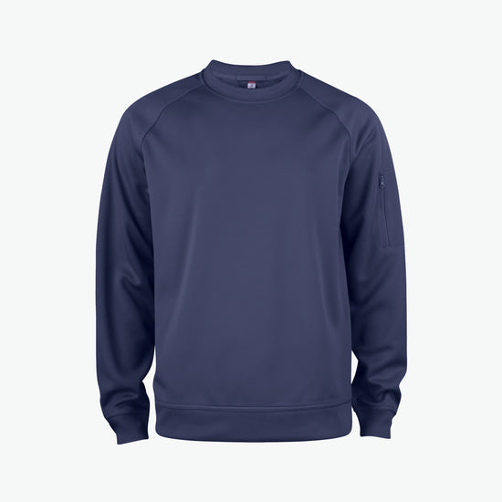 Clique Basic Active Roundneck - Dark Navy Sweater Clique XS