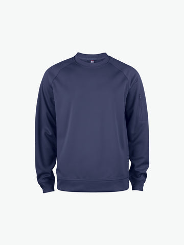 Clique Basic Active Roundneck - Dark Navy Sweater Clique XS
