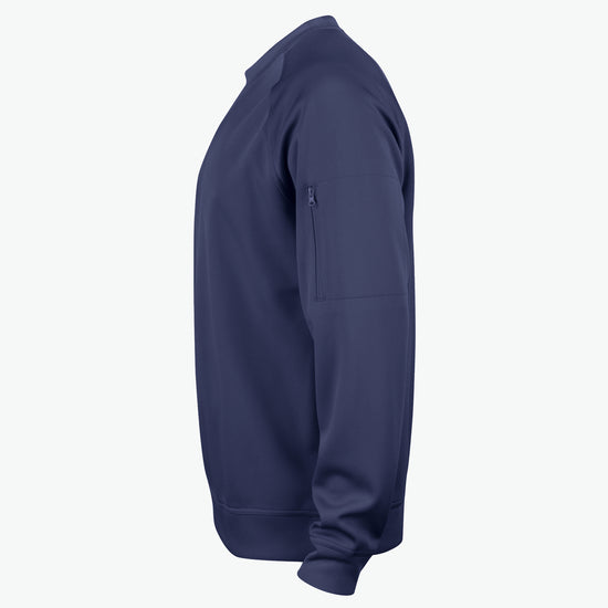 Clique Basic Active Roundneck - Dark Navy Sweater Clique