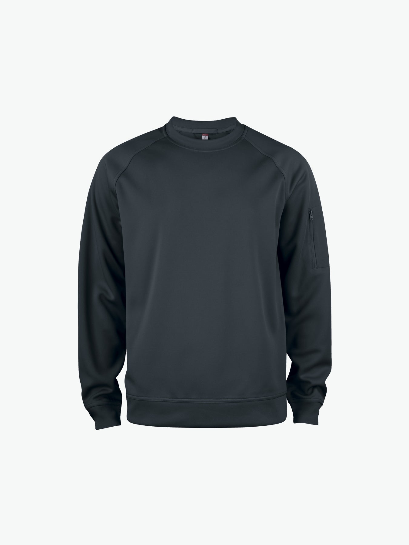 Clique Basic Active Roundneck - Zwart Sweater Clique XS