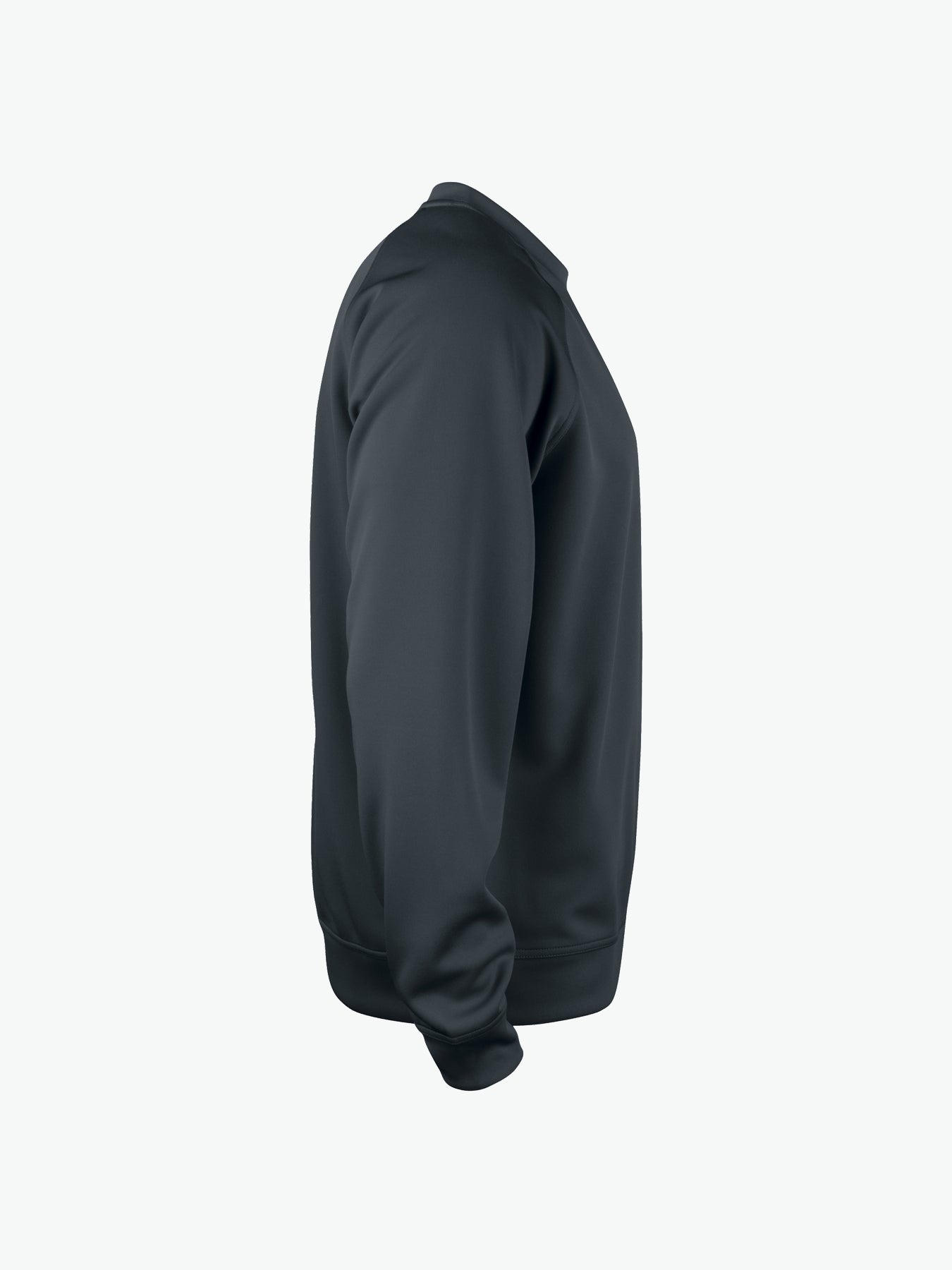 Clique Basic Active Roundneck - Zwart Sweater Clique