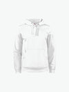 Clique Basic Active Hoody - Wit Hoodie Clique XS