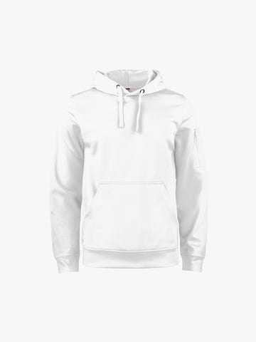Clique Basic Active Hoody - Wit Hoodie Clique XS