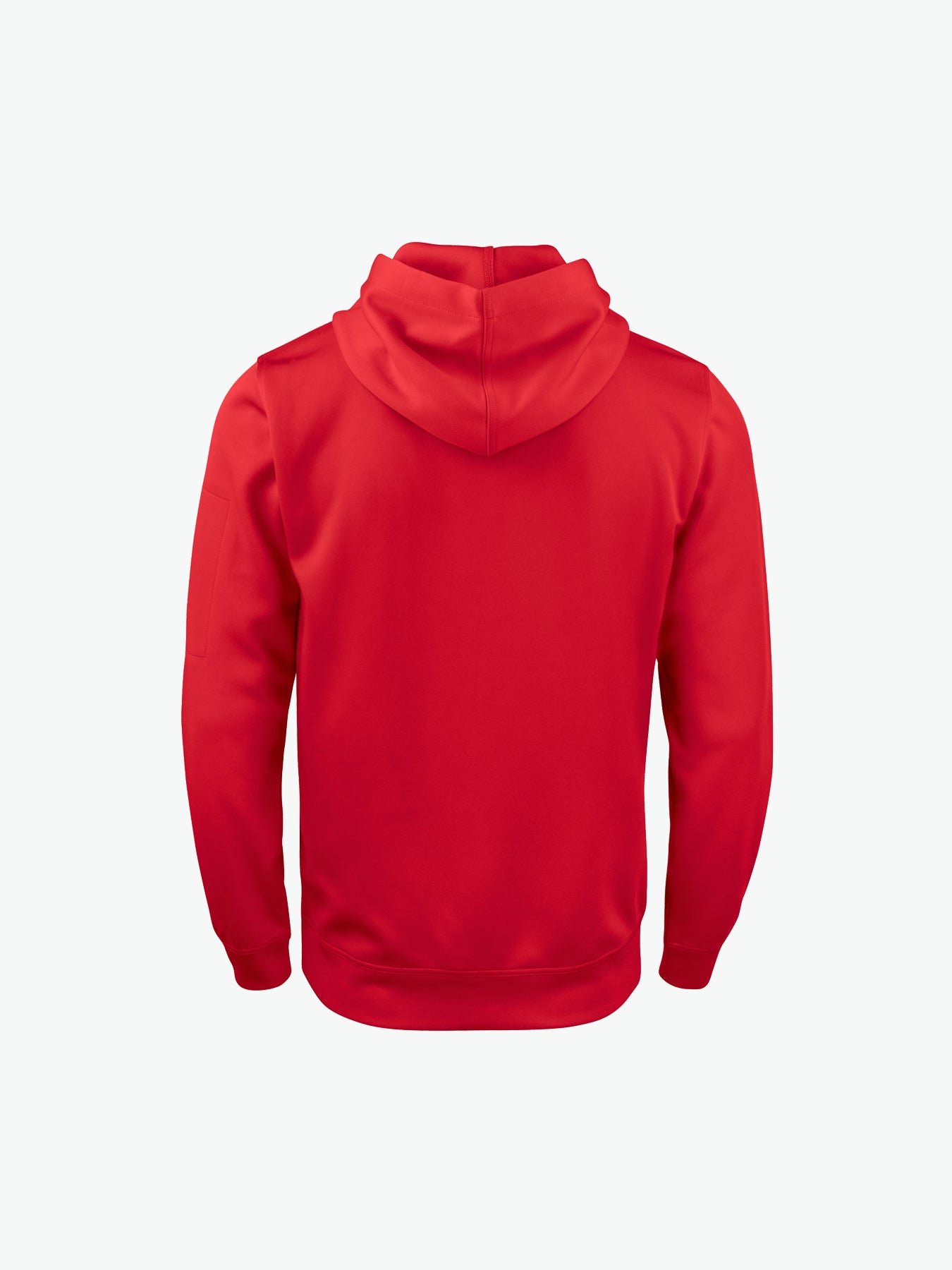 Clique Basic Active Hoody - Rood Hoodie Clique