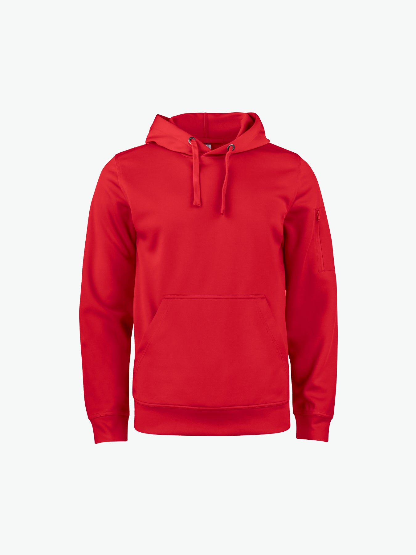 Clique Basic Active Hoody - Rood Hoodie Clique XS