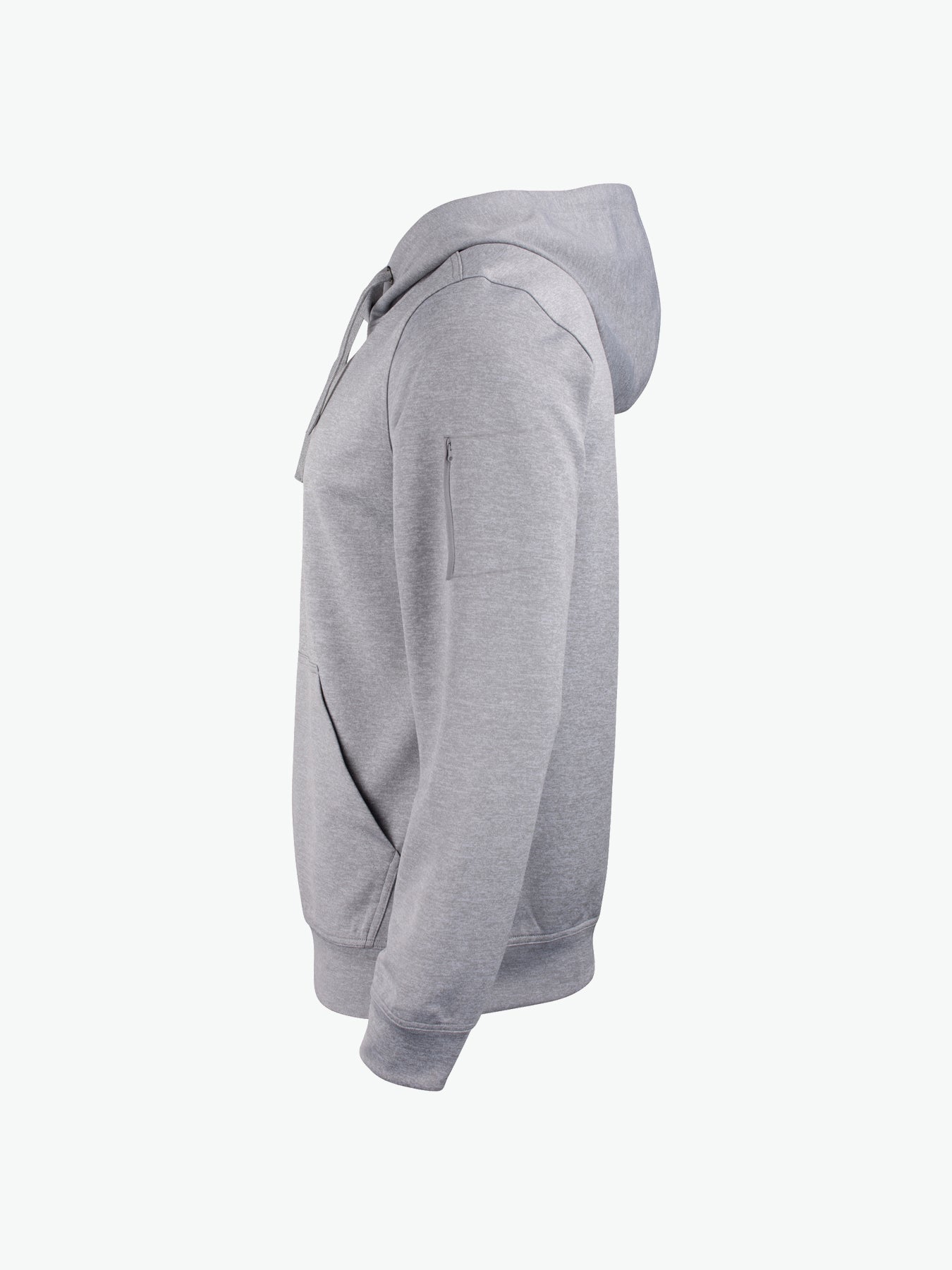 Clique Basic Active Hoody - Grijsmelange Hoodie Clique