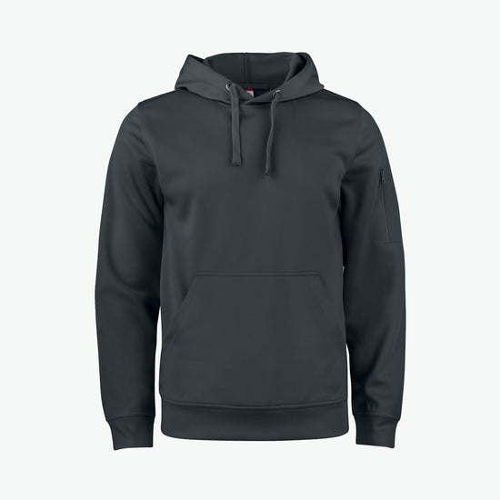 Clique Basic Active Hoody - Zwart Hoodie Clique XS