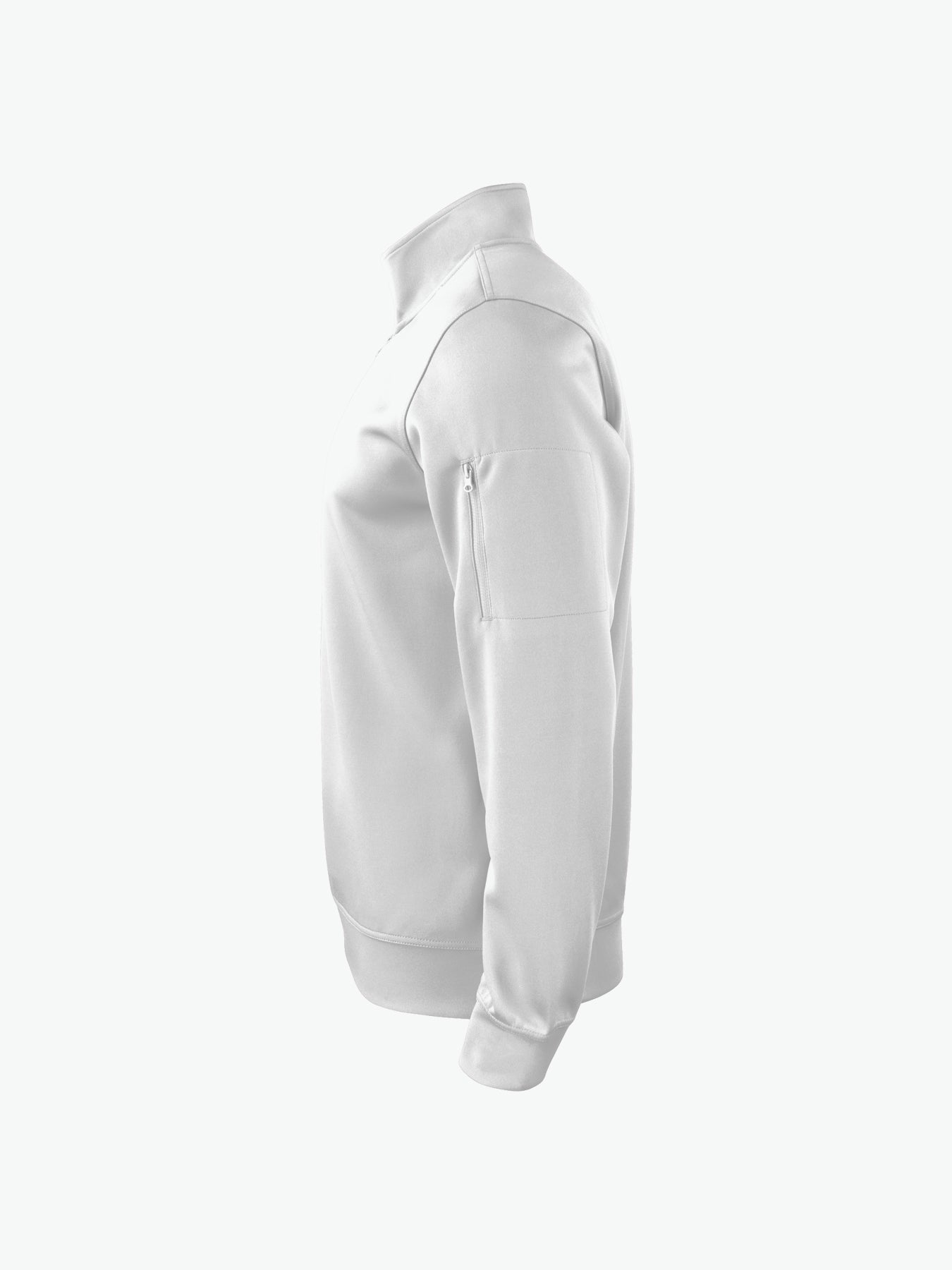 Clique Basic Active Half Zip - Wit Sweater Clique