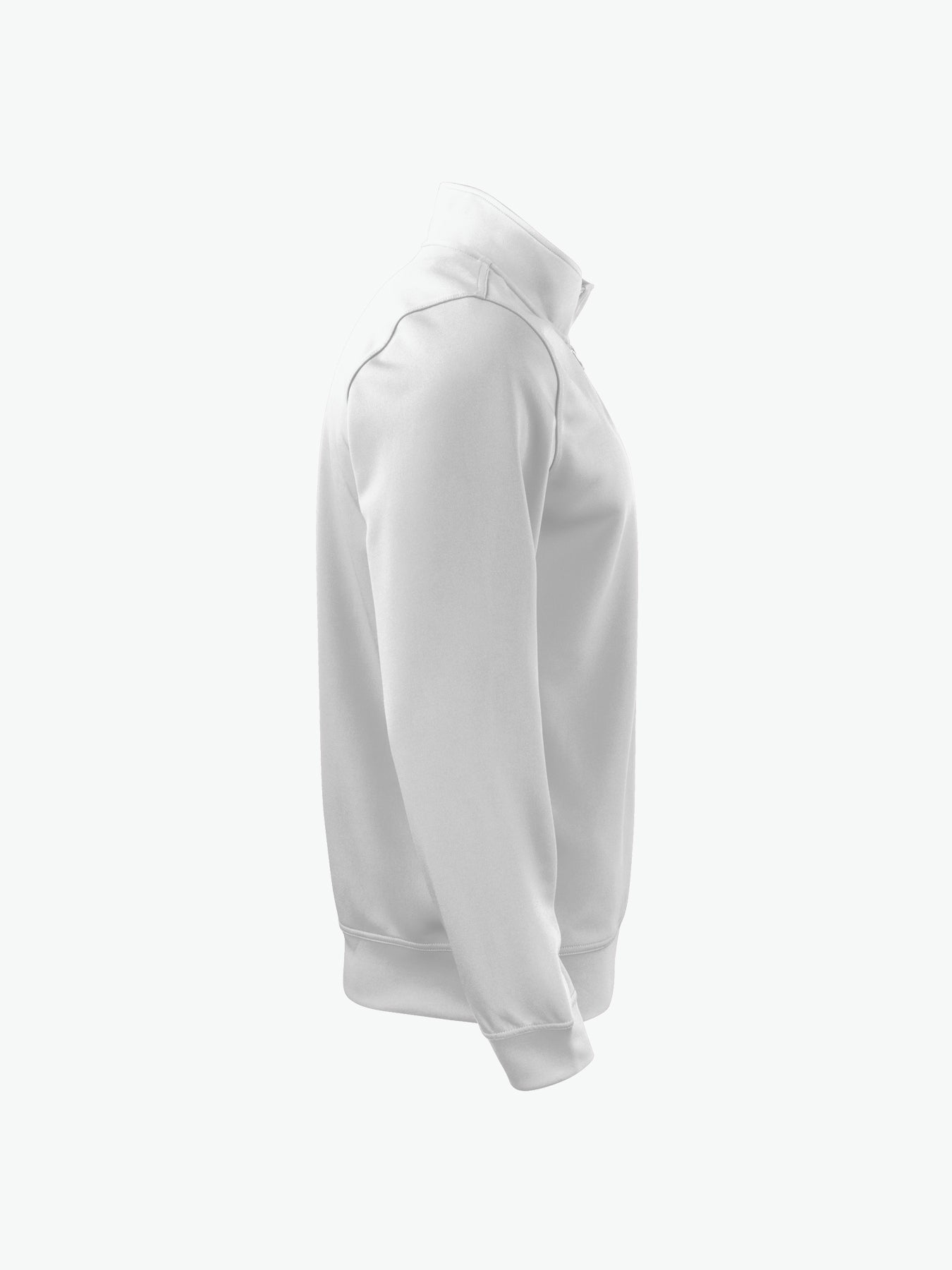 Clique Basic Active Half Zip - Wit Sweater Clique