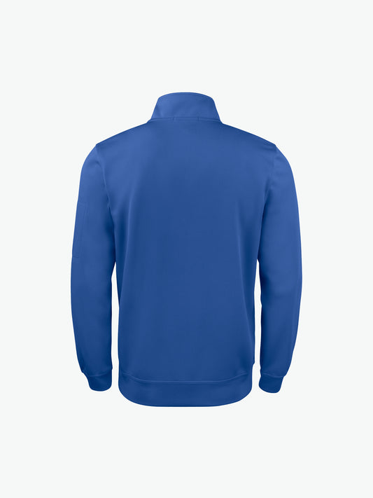 Clique Basic Active Half Zip - Kobalt Sweater Clique