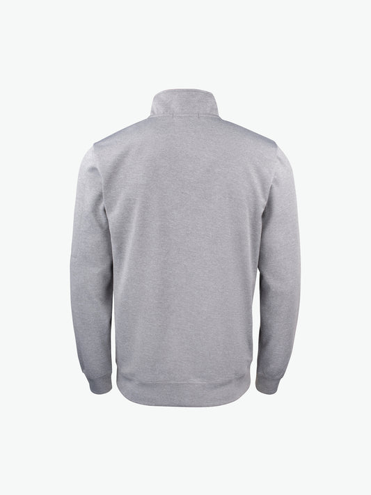 Clique Basic Active Half Zip - Grijsmelange Sweater Clique