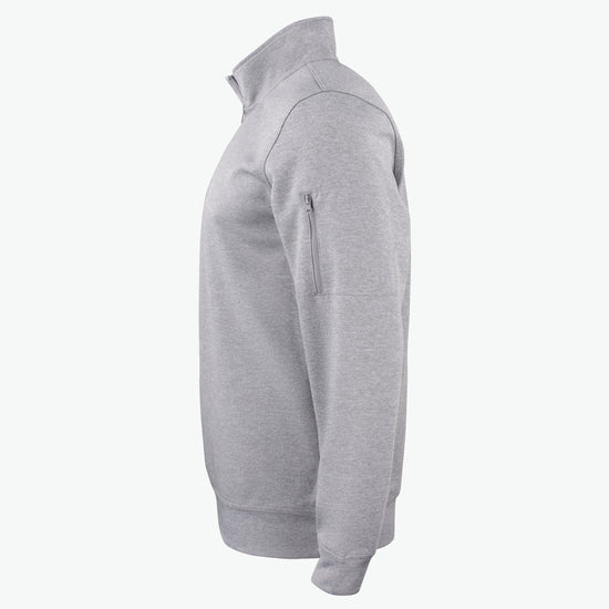Clique Basic Active Half Zip - Grijsmelange Sweater Clique