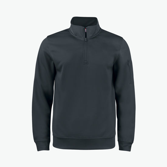 Clique Basic Active Half Zip - Zwart Sweater Clique XS