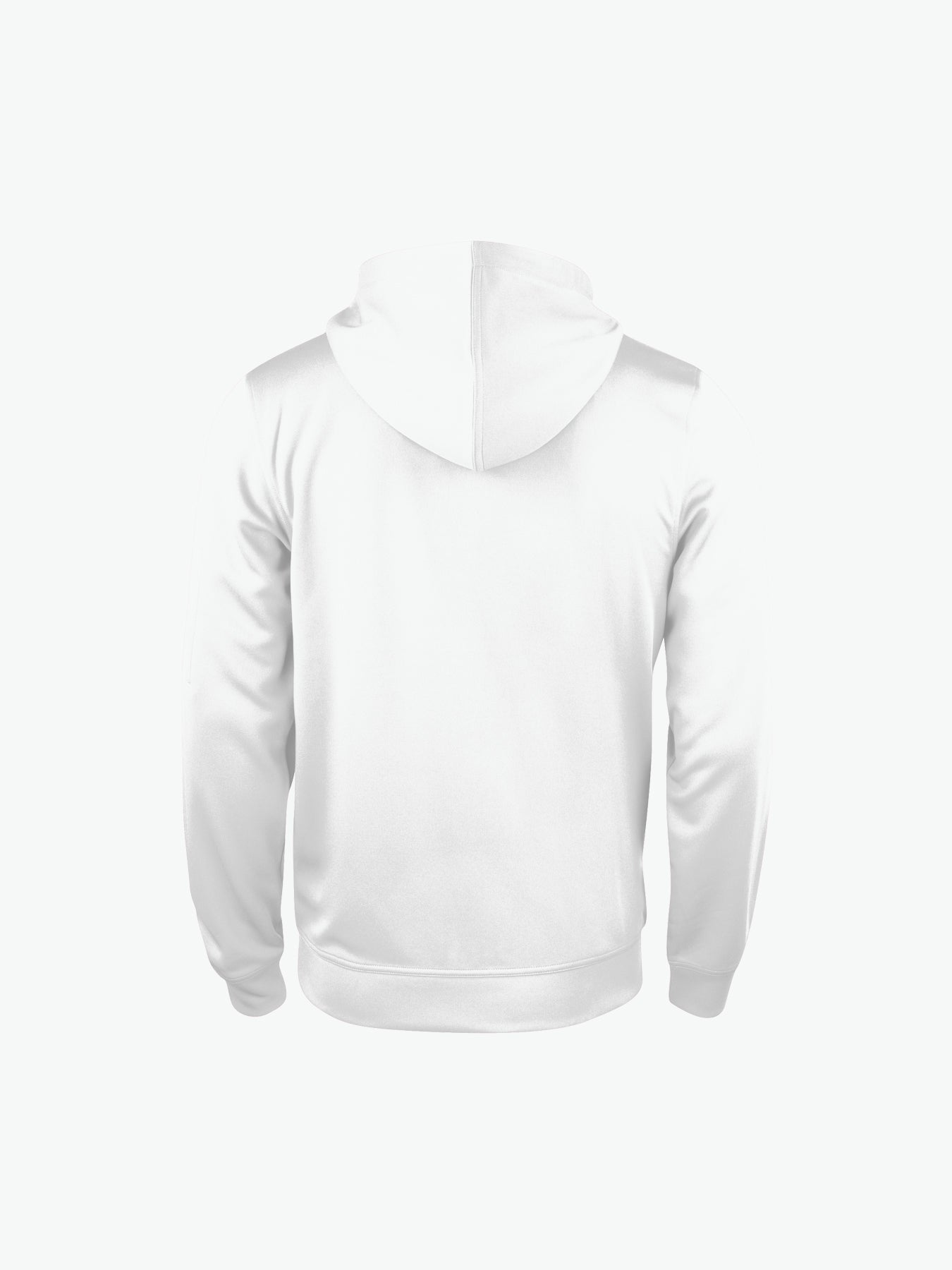 Clique Basic Active Hoody FZ - Wit Hoodie Clique