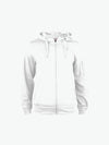 Clique Basic Active Hoody FZ - Wit Hoodie Clique XS