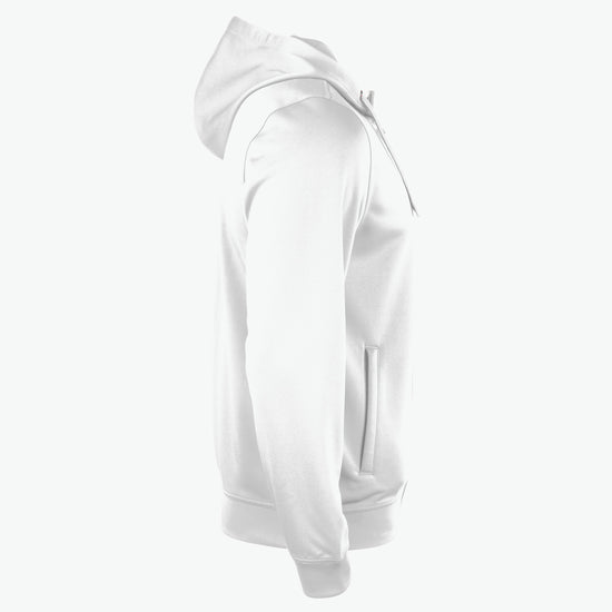 Clique Basic Active Hoody FZ - Wit Hoodie Clique
