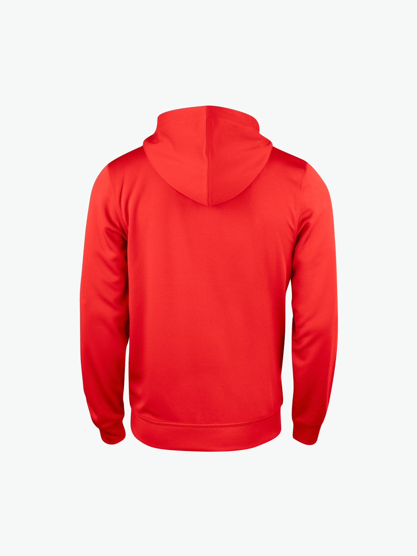 Clique Basic Active Hoody FZ - Rood Hoodie Clique