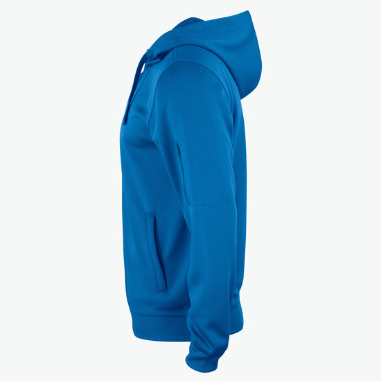 Clique Basic Active Hoody FZ - Kobalt Hoodie Clique
