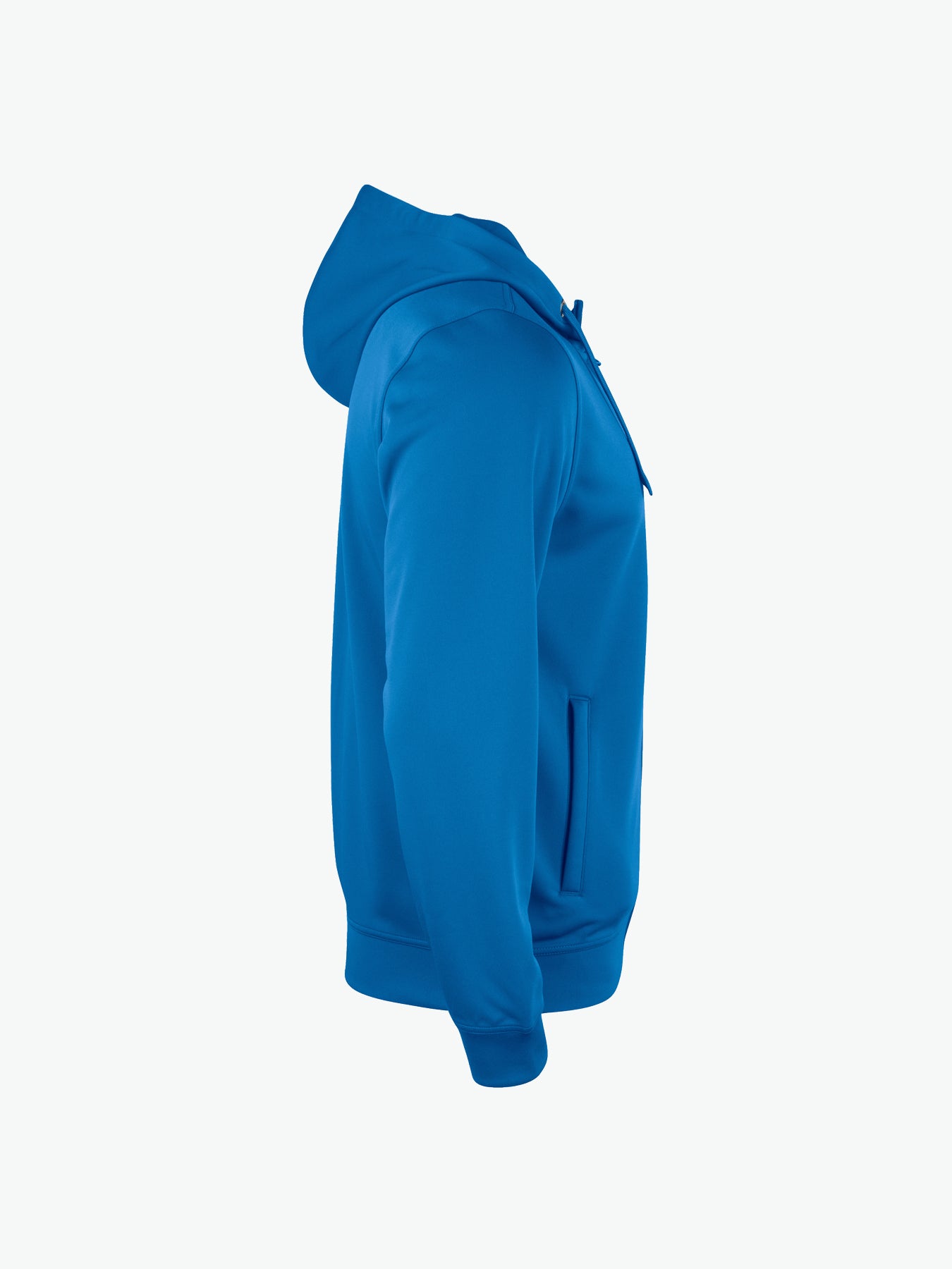 Clique Basic Active Hoody FZ - Kobalt Hoodie Clique