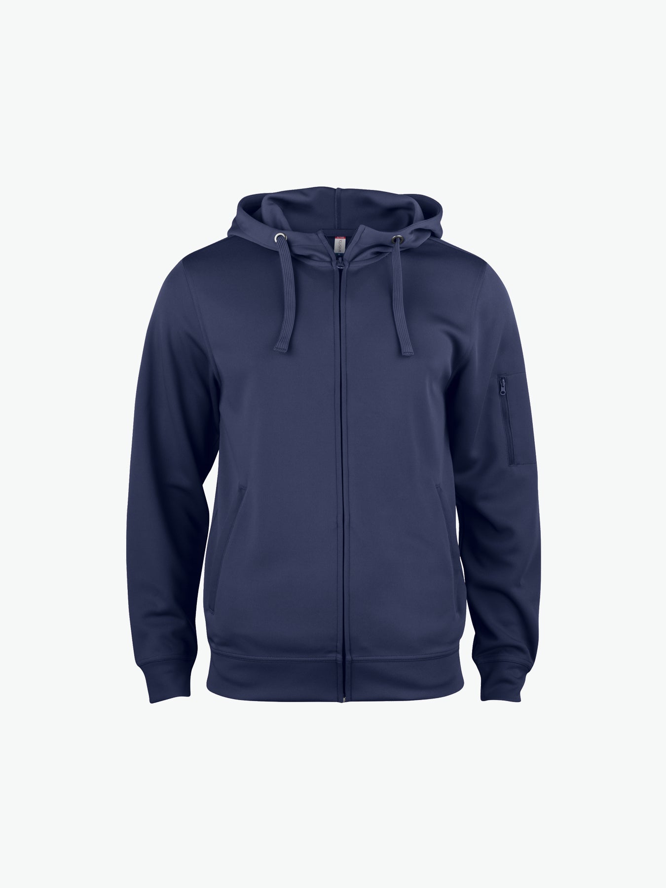 Clique Basic Active Hoody FZ - Dark Navy Hoodie Clique XS