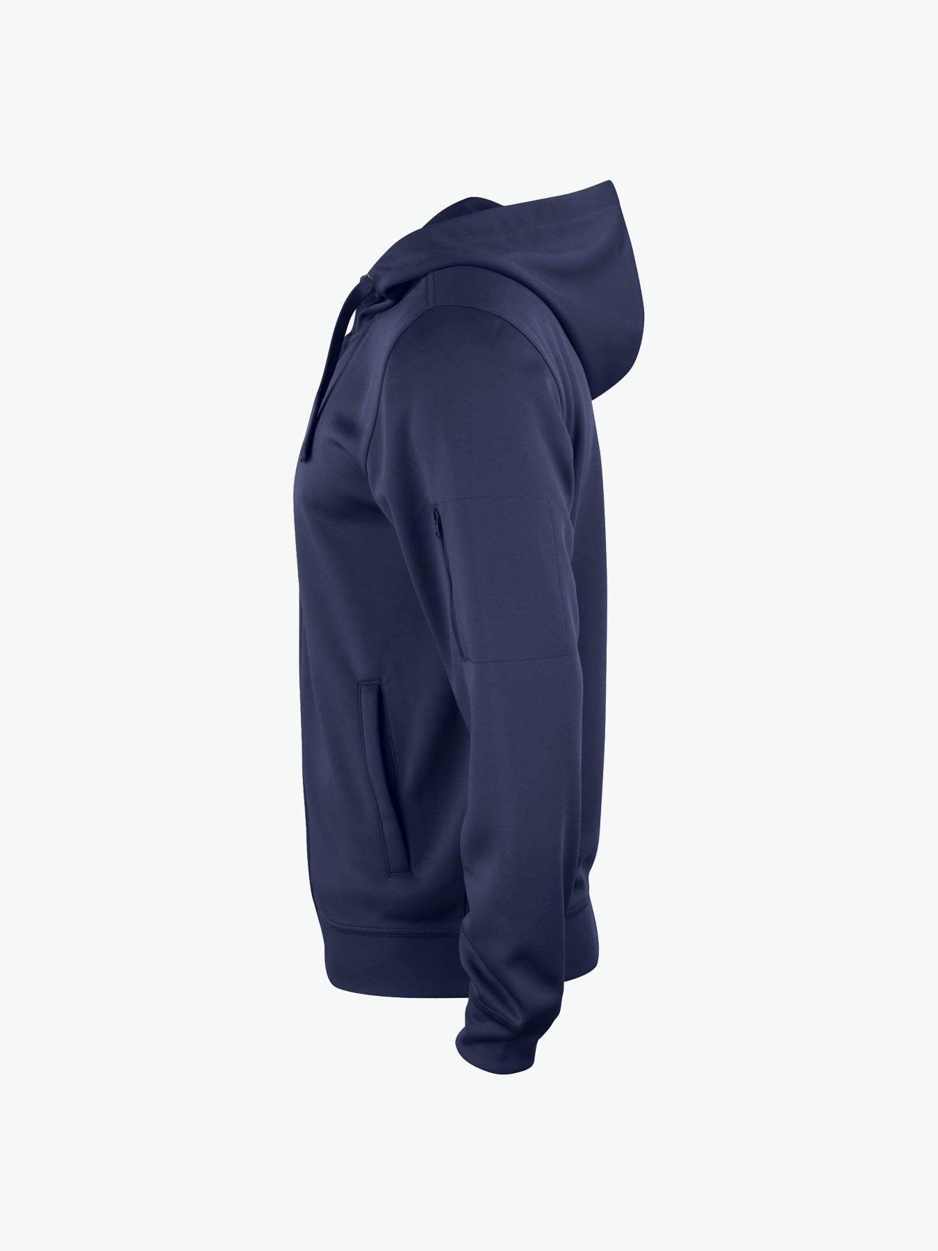 Clique Basic Active Hoody FZ - Dark Navy Hoodie Clique