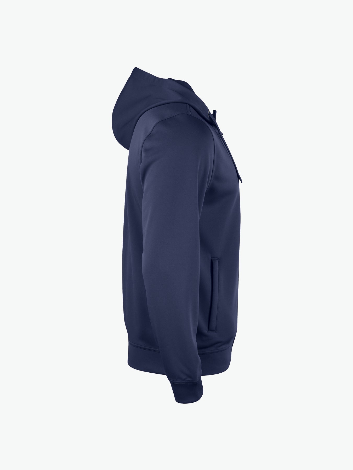 Clique Basic Active Hoody FZ - Dark Navy Hoodie Clique
