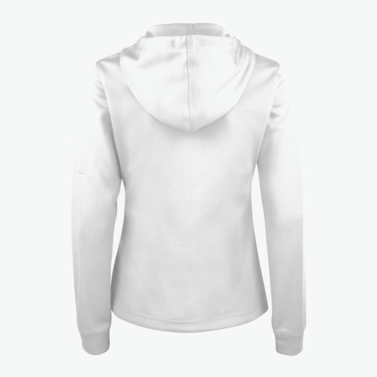 Clique Basic Active Hoody FZ Women - Wit Hoodie Clique