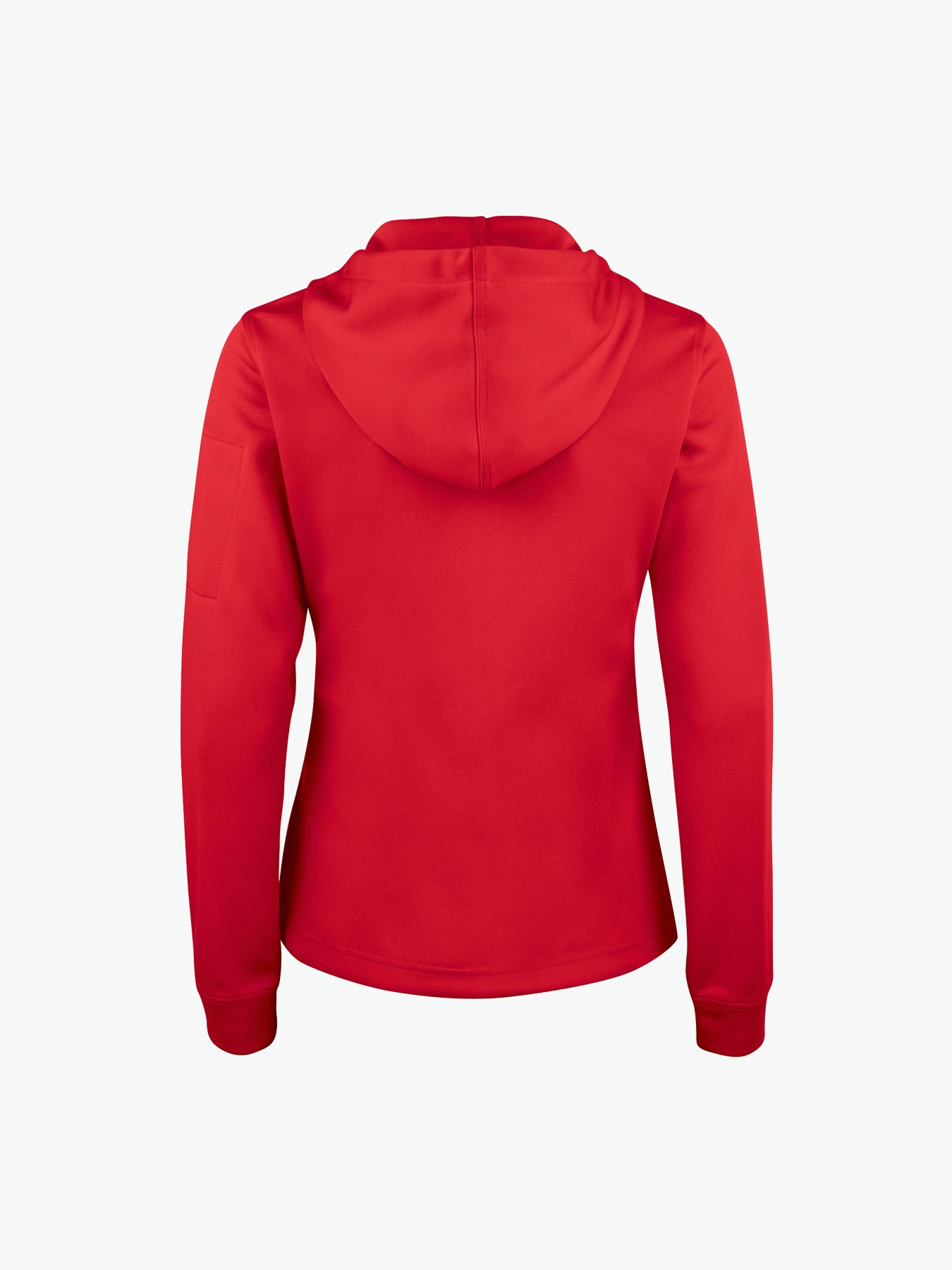 Clique Basic Active Hoody FZ Women - Rood Hoodie Clique