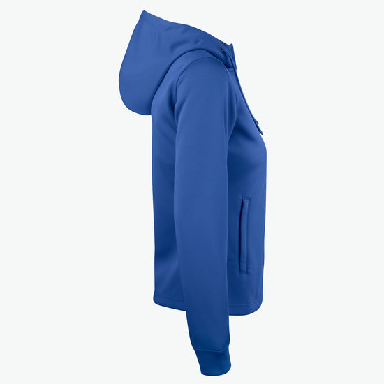 Clique Basic Active Hoody FZ Women - Kobalt Hoodie Clique