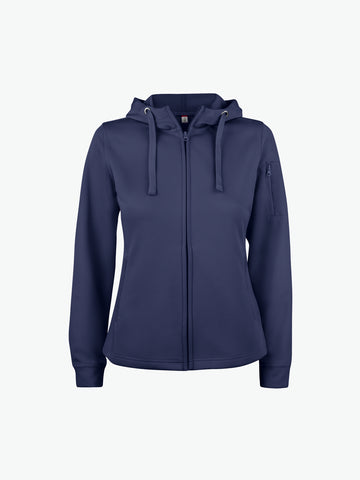 Clique Basic Active Hoody FZ Women - Dark Navy Hoodie Clique XS