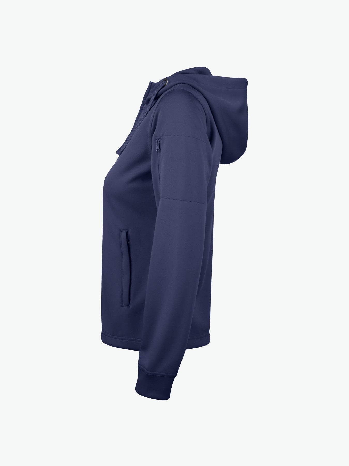 Clique Basic Active Hoody FZ Women - Dark Navy Hoodie Clique