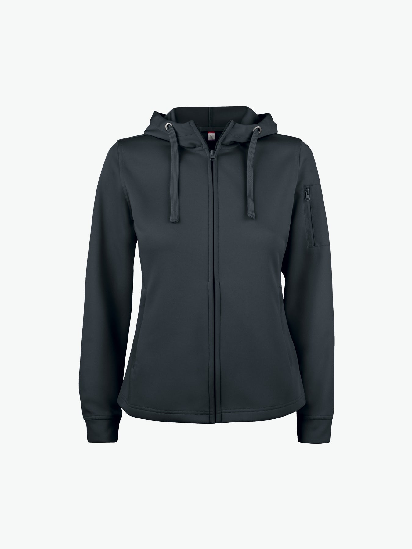 Clique Basic Active Hoody FZ Women - Zwart Hoodie Clique XS