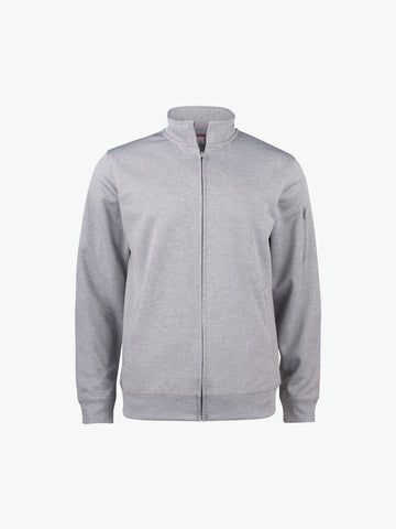 Clique Basic Active Cardigan - Grijsmelange Vest Clique XS
