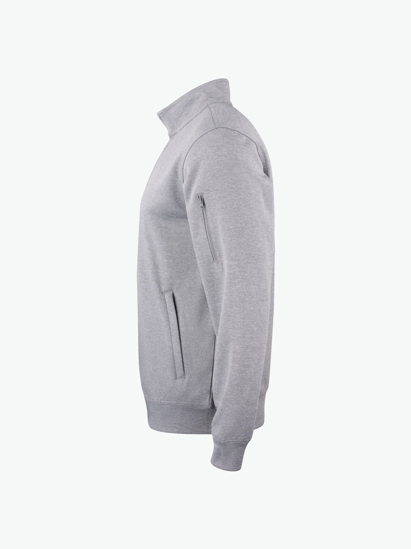Clique Basic Active Cardigan - Grijsmelange Vest Clique