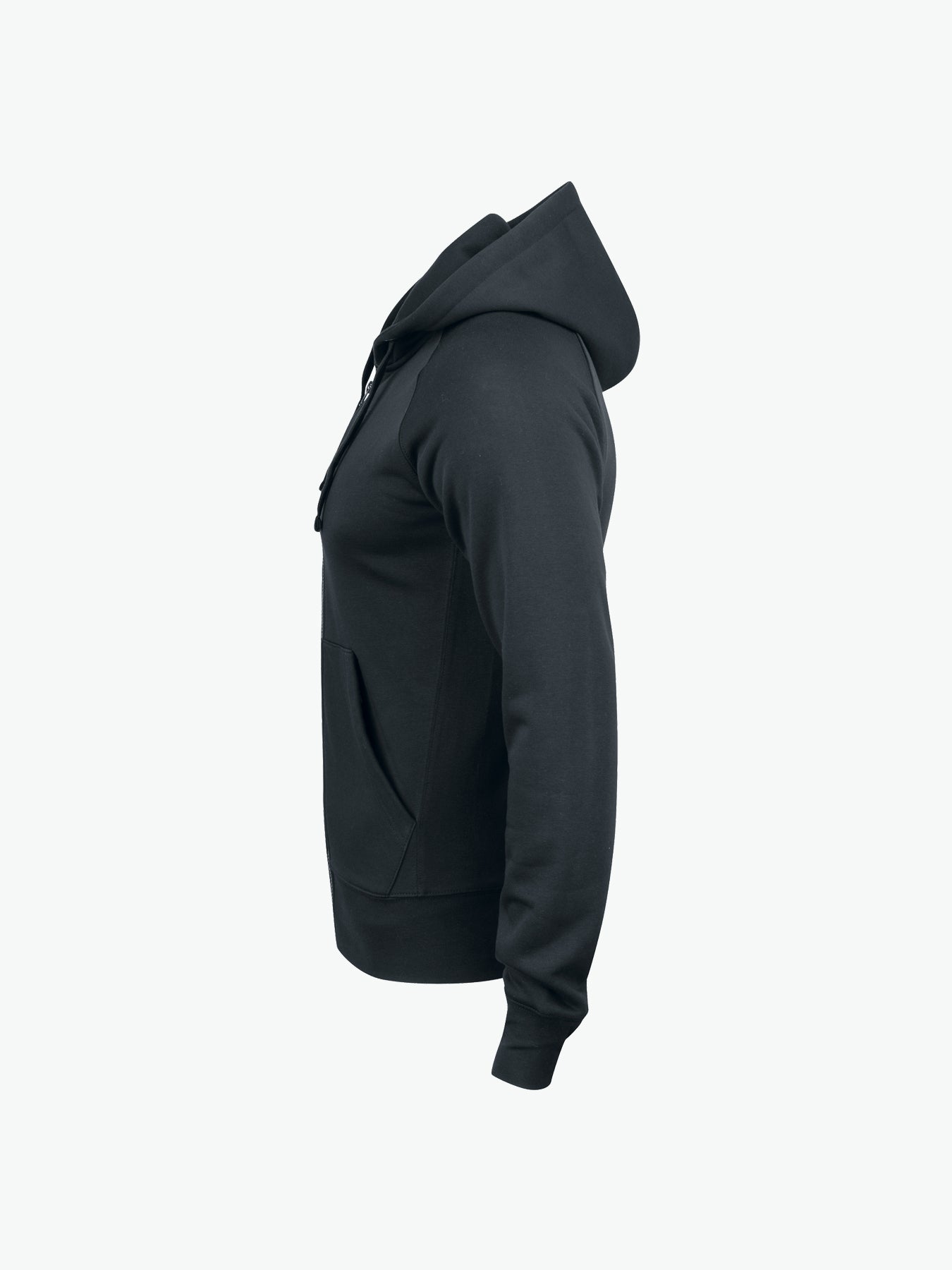 Clique Harper Full Zip - Zwart Hoodie Clique