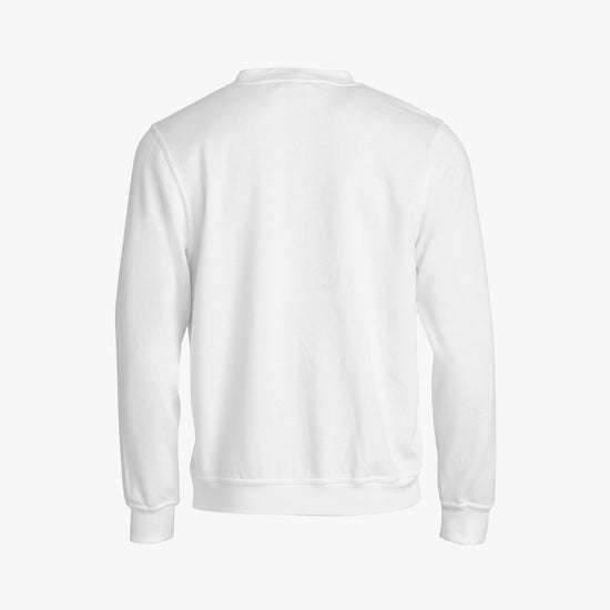 Clique Basic Roundneck Junior - Wit Sweater Clique