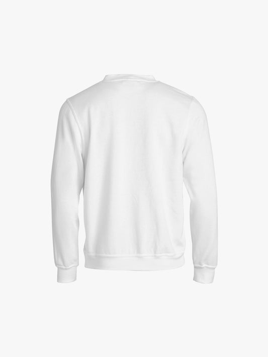 Clique Basic Roundneck Junior - Wit Sweater Clique