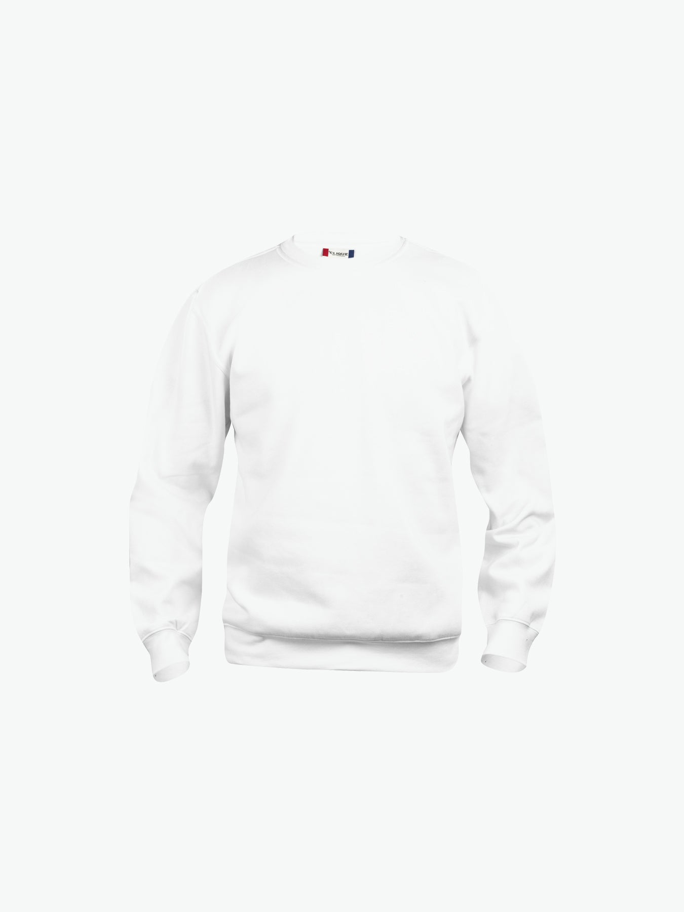 Clique Basic Roundneck Junior - Wit Sweater Clique 90/100