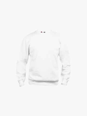 Clique Basic Roundneck Junior - Wit Sweater Clique 90/100