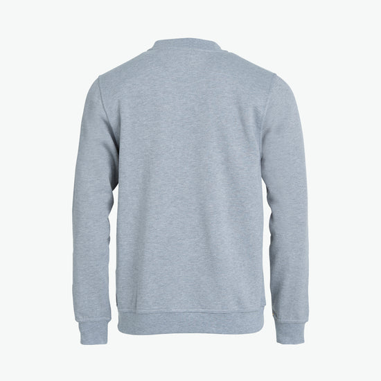 Clique Basic Roundneck Junior - Grijsmelange Sweater Clique