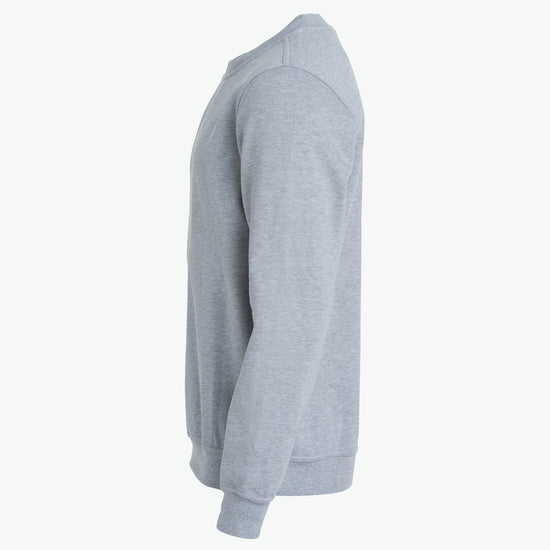 Clique Basic Roundneck Junior - Grijsmelange Sweater Clique