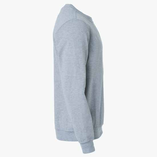 Clique Basic Roundneck Junior - Grijsmelange Sweater Clique