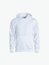 Clique Basic Hoody Junior - Wit Hoodie Clique 90/100