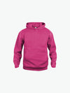 Clique Basic Hoody Junior - Helder Kersen Hoodie Clique 90/100