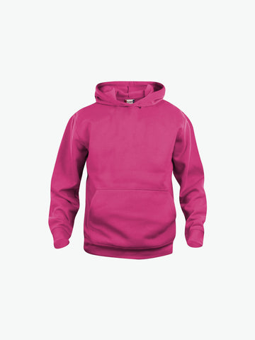 Clique Basic Hoody Junior - Helder Kersen Hoodie Clique 90/100